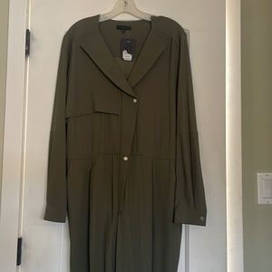 Belstaff olive jumpsuit sz 46 (12) NWT
